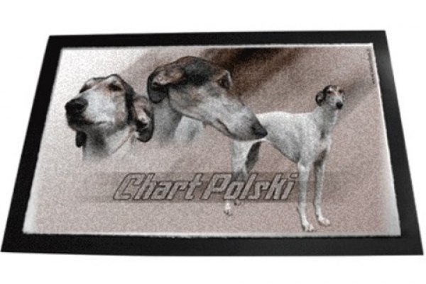 Designer Fussmatte Chart Polski 1 Polnischer Windhund