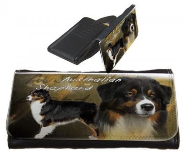 Frauen Geldbörse Brieftasche Australian Shepherd Dog 5