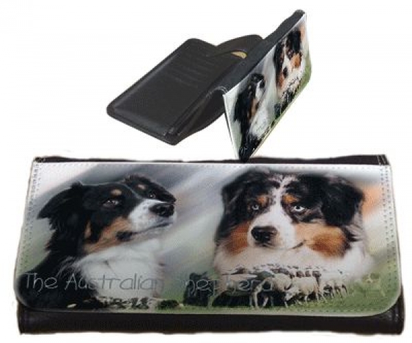 Frauen Geldbörse Brieftasche Australian Shepherd Dog 6