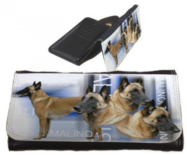 Frauen Geldbörse Brieftasche Belgischer Schäferhund Malinoi 3