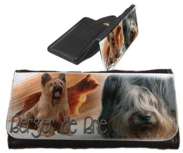 Frauen Geldbörse Brieftasche Berger de Brie / Briard