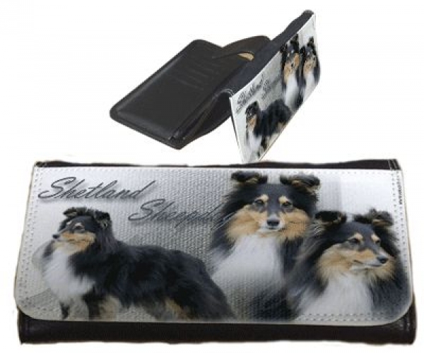 Frauen Geldbörse Brieftasche Shetland Sheepdog 1 Sheltie