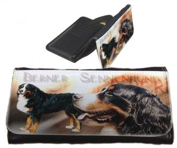 Frauen Geldbörse Brieftasche Berner Sennenhund 1