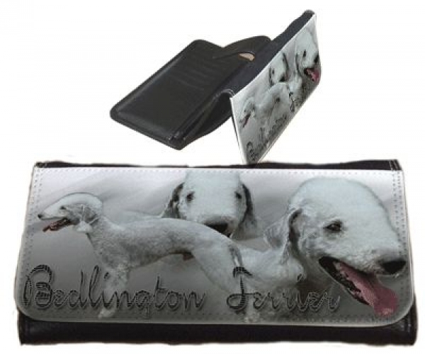 Frauen Geldbörse Brieftasche Bedlington Terrier