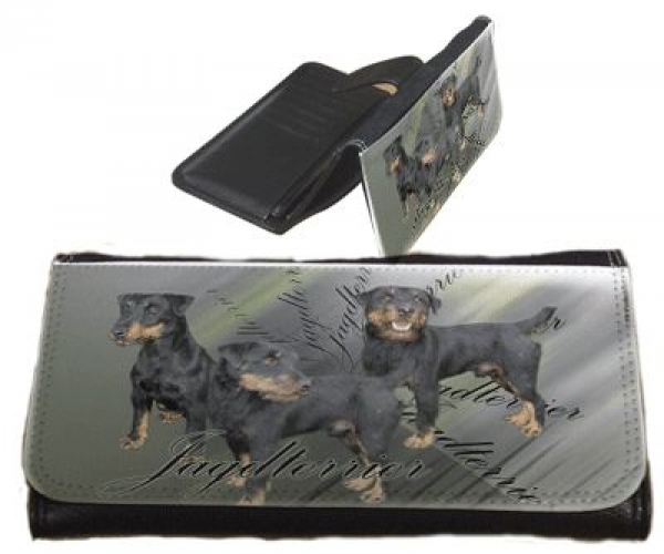 Frauen Geldbörse Brieftasche Jagdterrier Deutscher Jagd Terrier