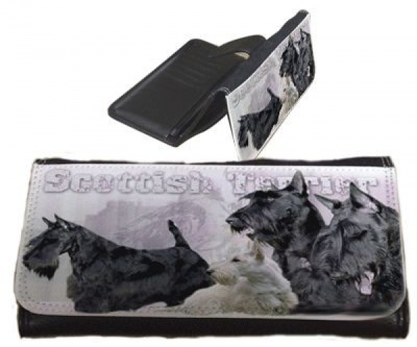 Frauen Geldbörse Brieftasche Scottish Terrier 1