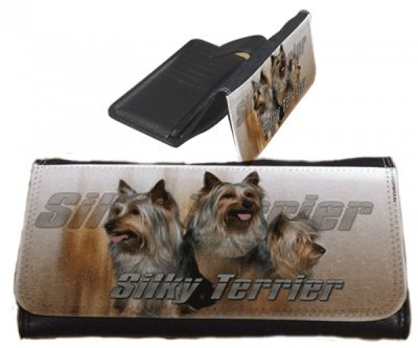 Frauen Geldbörse Brieftasche Silky Terrier