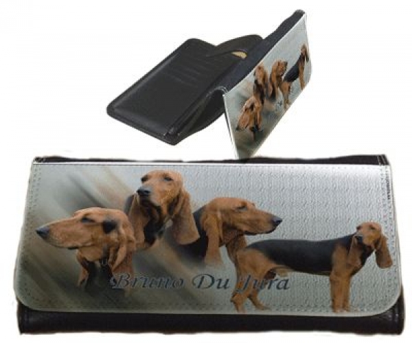 Frauen Geldbörse Brieftasche Bruno du Jura / Jura Laufhund