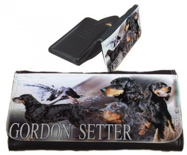 Frauen Geldbörse Brieftasche Gordon Setter