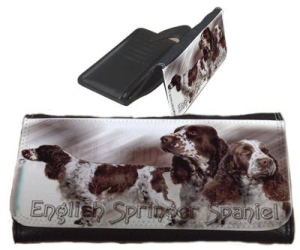 Frauen Geldbörse Brieftasche Englisch Springer Spaniel 1