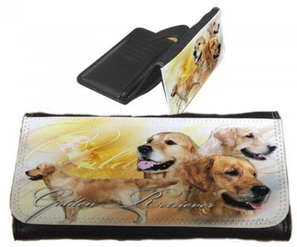 Frauen Geldbörse Brieftasche Golden Retriever 2