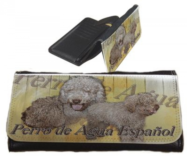 Frauen Geldbörse Brieftasche Spanischer Wasserhund