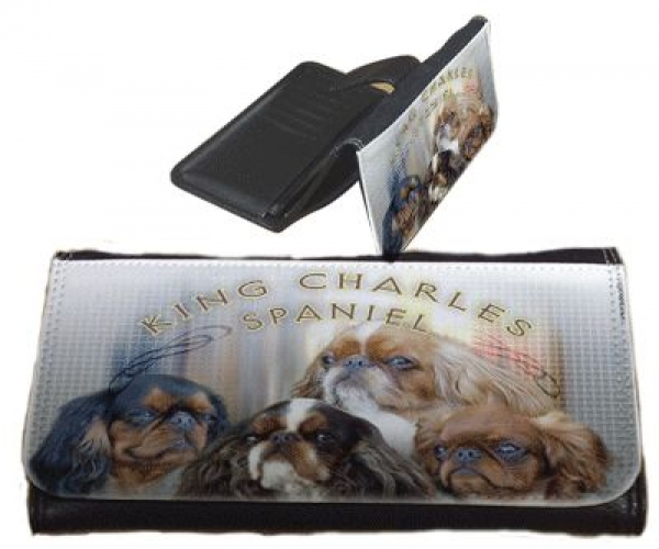 Frauen Geldbörse Brieftasche King Charles Spaniel 1