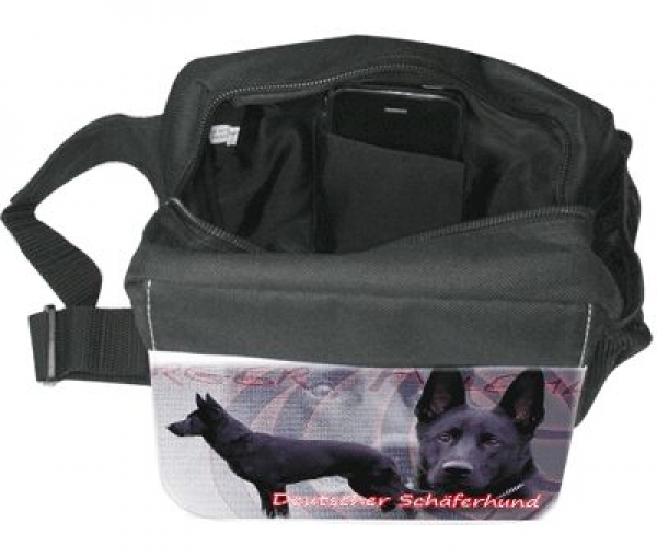 Gürteltasche / Bauchtasche Deutscher Schäferhund 2 schwarz