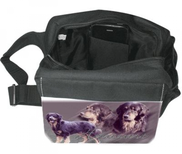 Gürteltasche / Bauchtasche Hovawart 1 Schwarzmarken