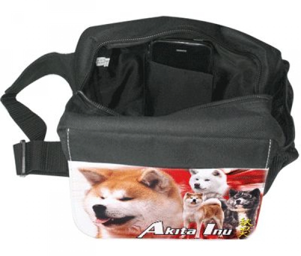 Gürteltasche / Bauchtasche Akita Inu 1 farb mix