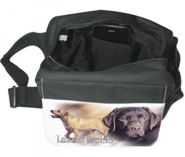 Gürteltasche / Bauchtasche Labrador Retriever chocolate / braun