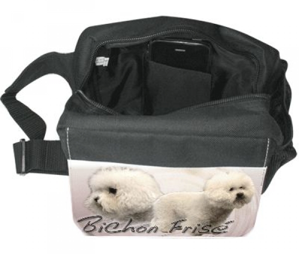 Gürteltasche / Bauchtasche Bichon Frise / Gelockter Bichon