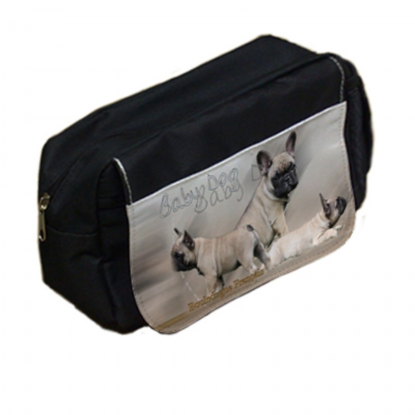 Gürteltasche / Bauchtasche Französische Bulldogge 4 Welpen falb