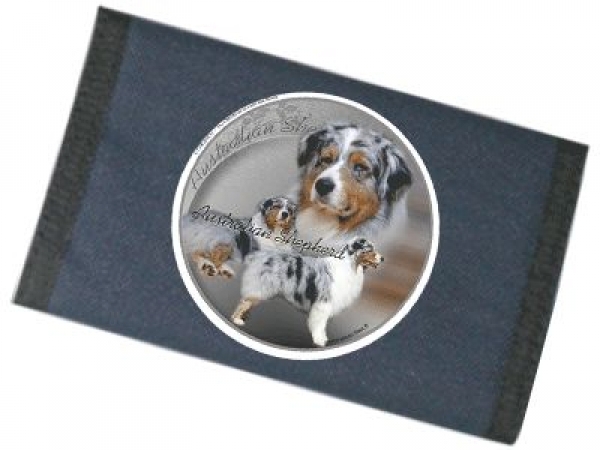 Männer Geldbörse Brieftasche Australian Shepherd Dog 2