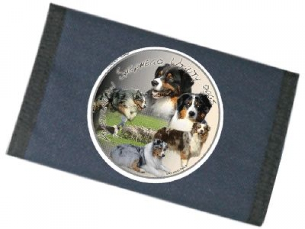 Männer Geldbörse Brieftasche Australian Shepherd Dog 3