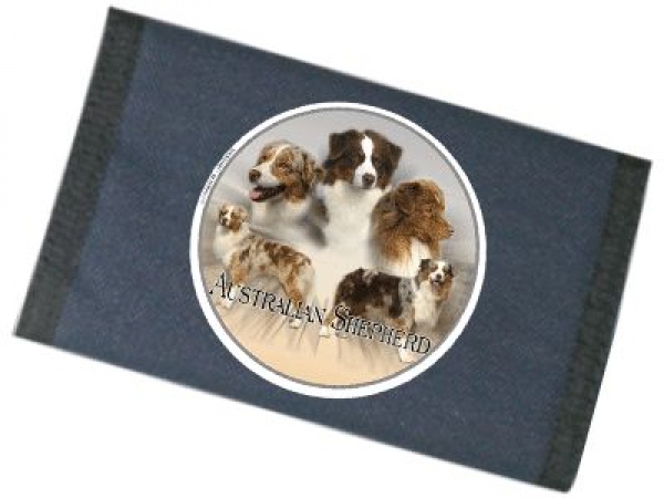 Männer Geldbörse Brieftasche Australian Shepherd Dog 4
