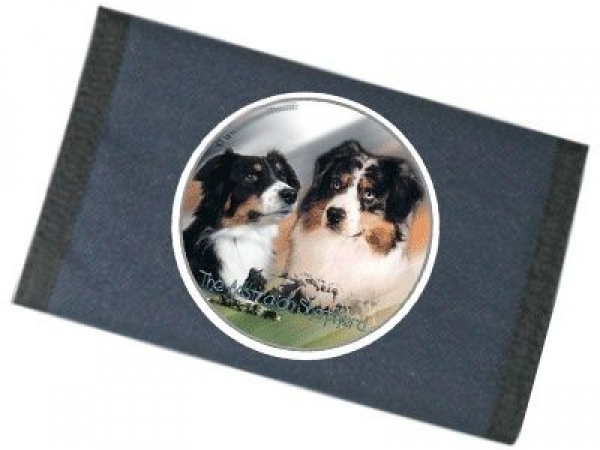 Männer Geldbörse Brieftasche Australian Shepherd Dog 6