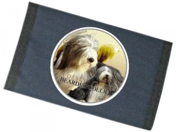 Männer Geldbörse Brieftasche Bearded Collie 2