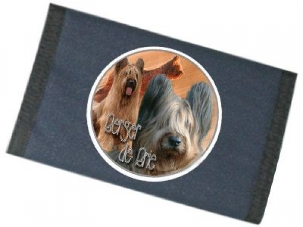 Männer Geldbörse Brieftasche Berger de Brie / Briard