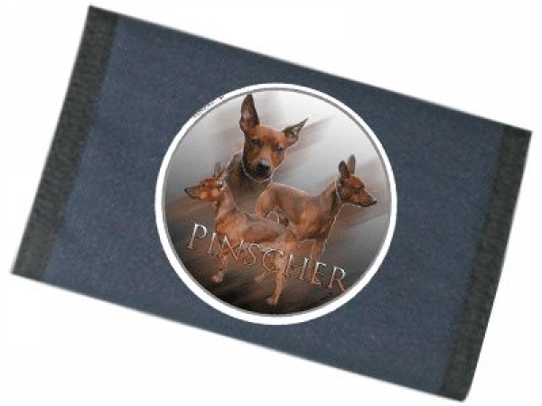 Männer Geldbörse Brieftasche Pinscher Deutscher Pinscher