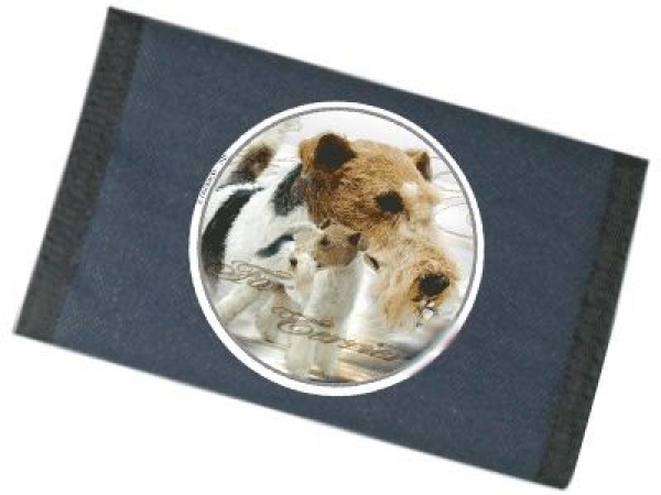 Männer Geldbörse Brieftasche Fox Terrier 1 Drahthaar