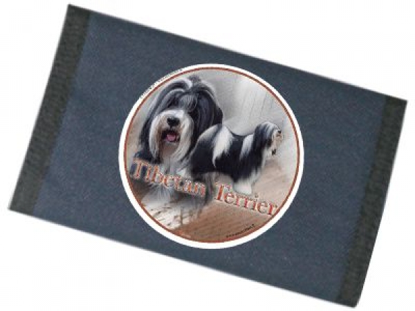 Männer Geldbörse Brieftasche Tibetan Terrier / Tibet Terrier