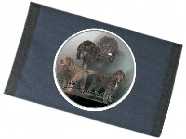 Männer Geldbörse Brieftasche Barbet Französischer Wasserhund
