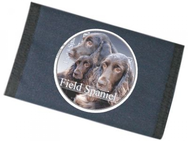 Männer Geldbörse Brieftasche Field Spaniel