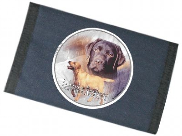 Männer Geldbörse Brieftasche Labrador Retriever chocolate / brau