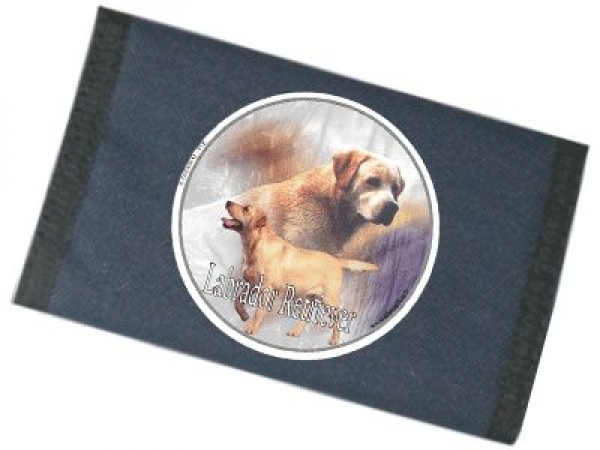 Männer Geldbörse Brieftasche Labrador Retriever gelb / blond 2