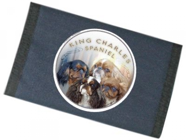 Männer Geldbörse Brieftasche King Charles Spaniel 1