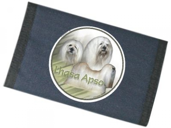 Männer Geldbörse Brieftasche Lhasa Apso / Löwenhund