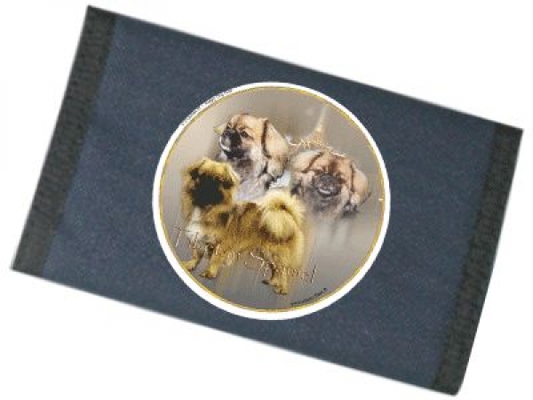 Männer Geldbörse Brieftasche Tibetan Spaniel / Tibet Spaniel