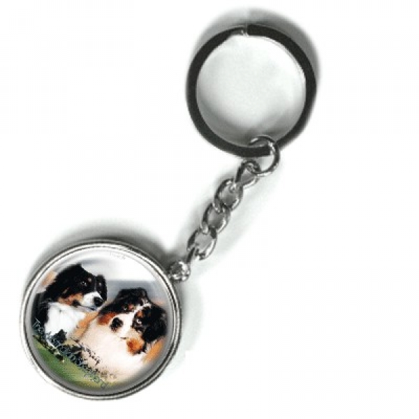 Metall Schlüsselanhänger Australian Shepherd Dog 6