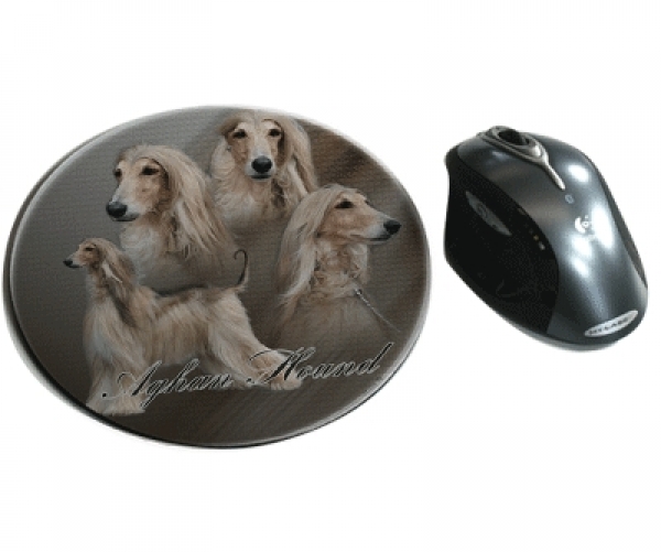 Mousepad Afghane 1 Afghanischer Windhund