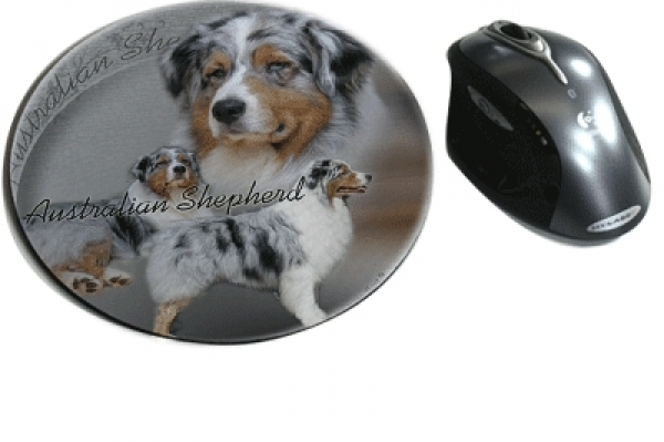 Mousepad Australian Shepherd Dog 2