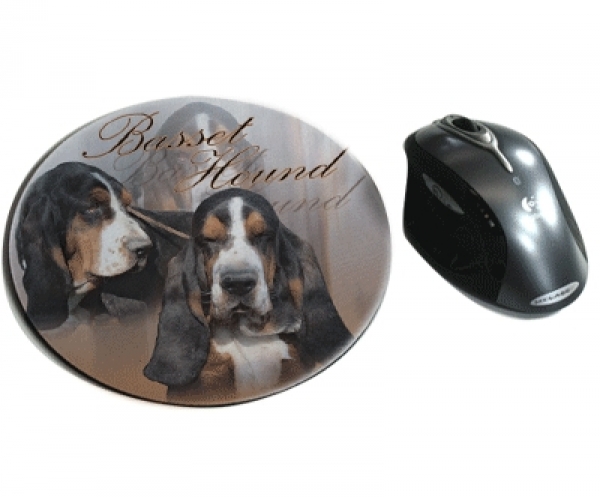 Mousepad Basset Hound 2