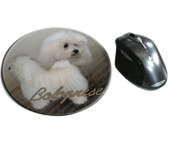 Mousepad Bichon Bolognese / Bologneser