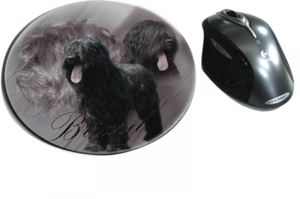 Mousepad Briard 2 Berger de Brie