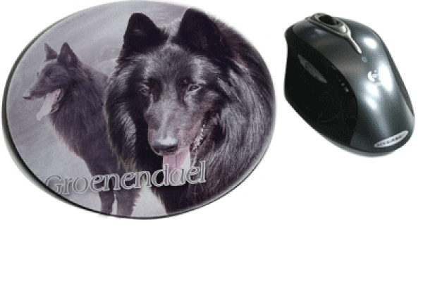 Mousepad Groenendael 1 Belgischer Schäferhund