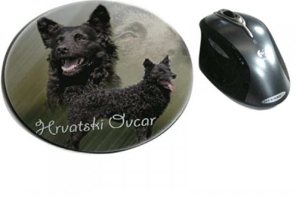 Mousepad Hrvatski Ovcar / Kroatischer Schäferhund