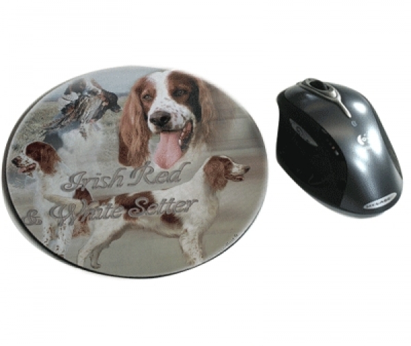 Mousepad Irischer Rot-Weißer Setter