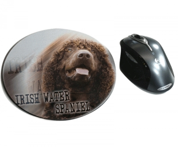 Mousepad Irish Water Spaniel / Irischer Wasserspaniel