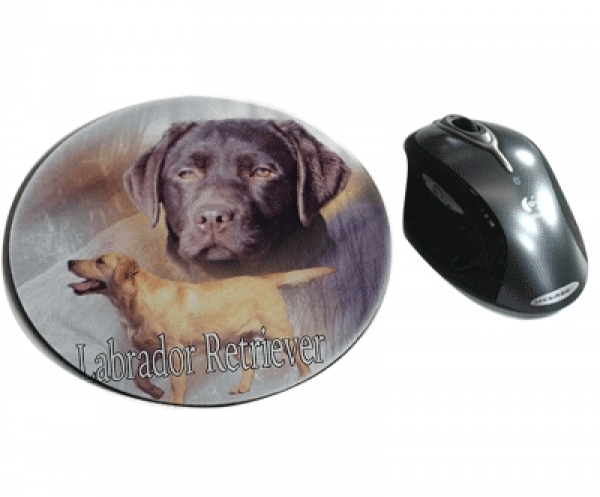 Mousepad Labrador Retriever chocolate / braun 4